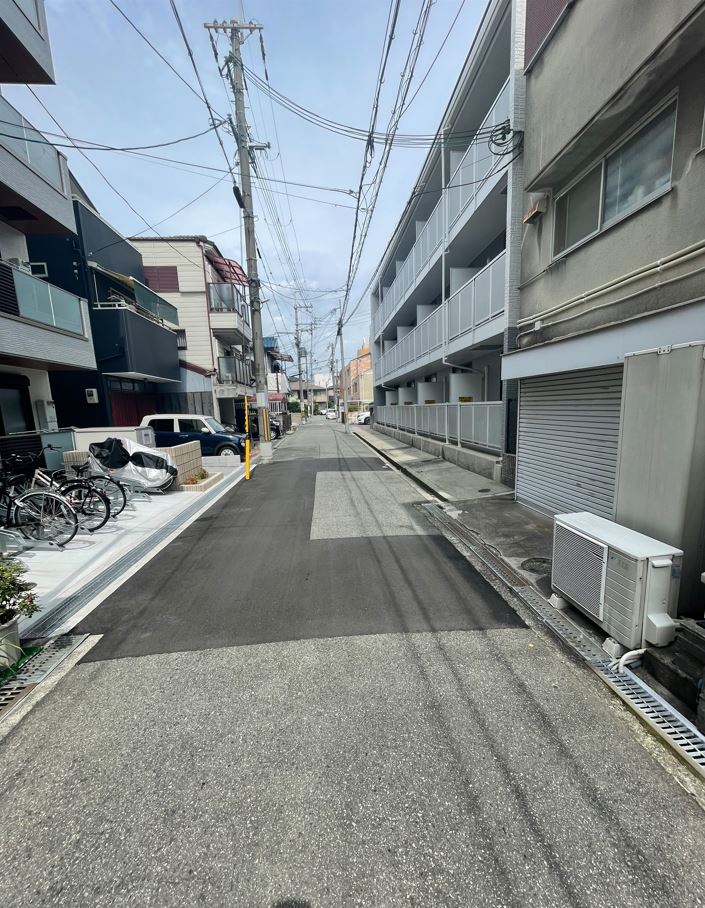 前面道路