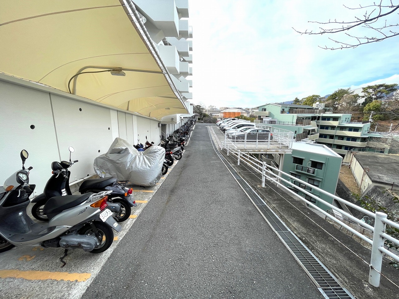 バイク置き場