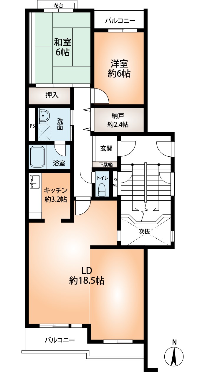 (間取)