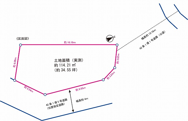 土地区画図