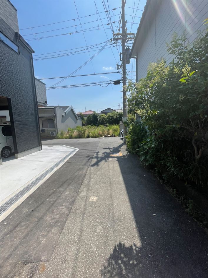 前面道路