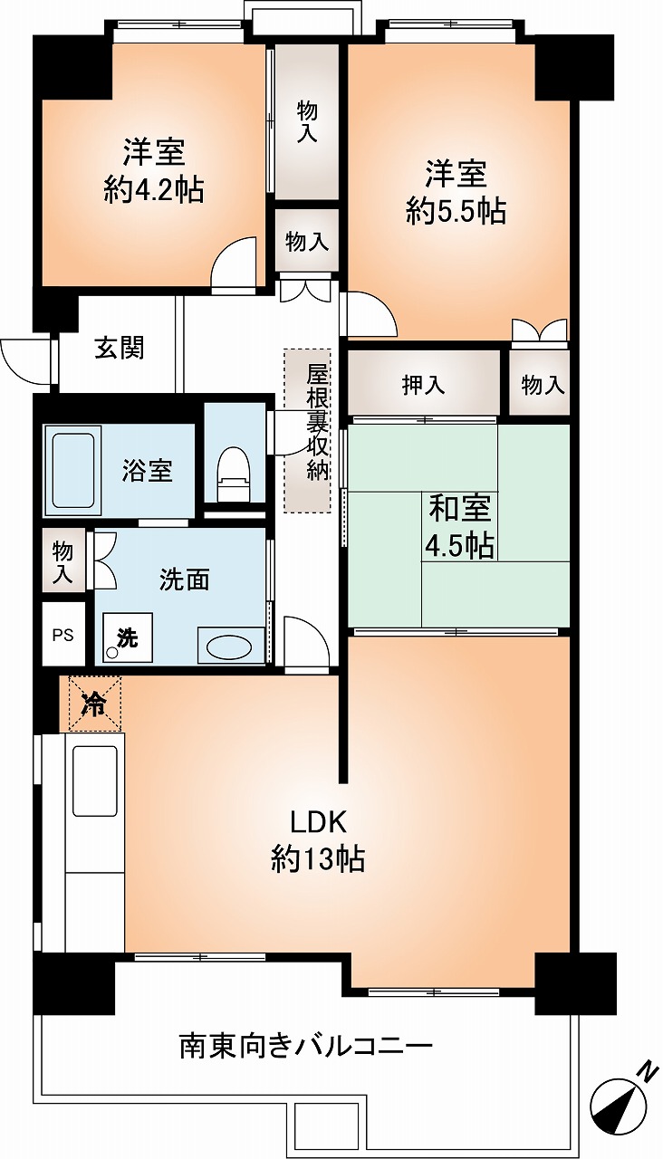 最新・おすすめ物件 豊中野畑団地弐号棟