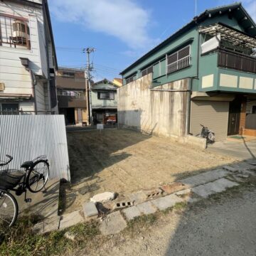 東現況更地(外観)