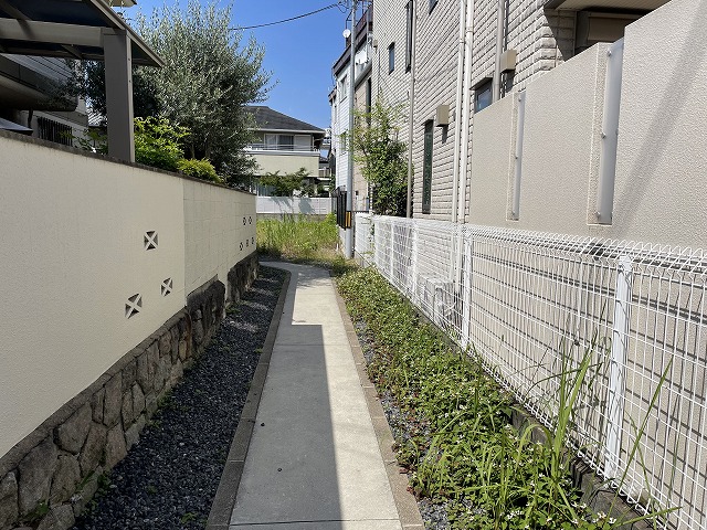 前面道路