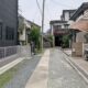 前面道路西側から撮影