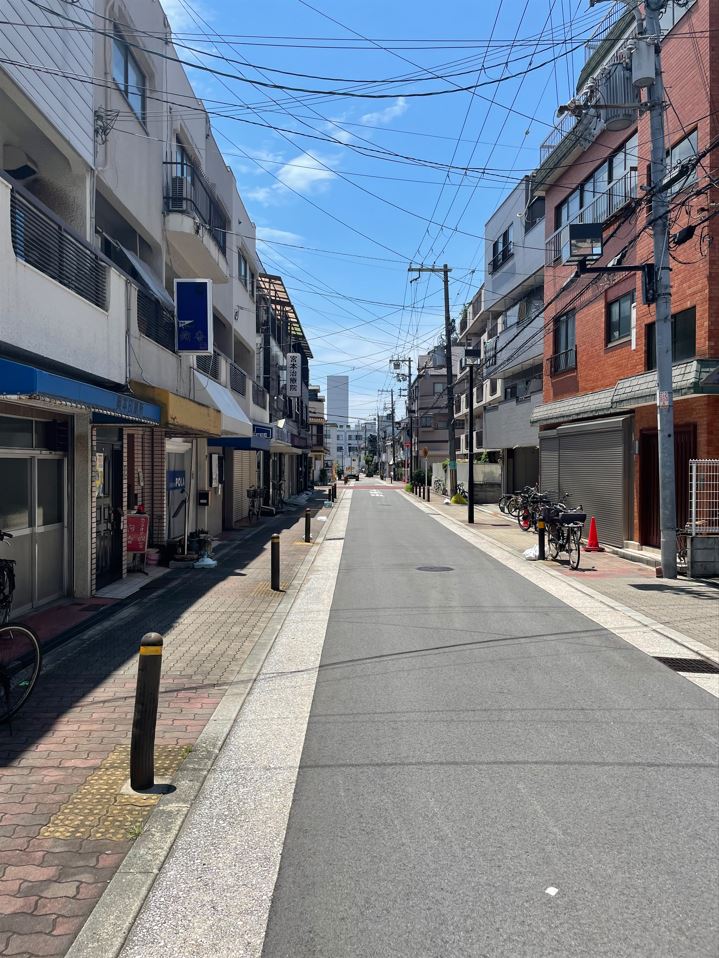 前面道路