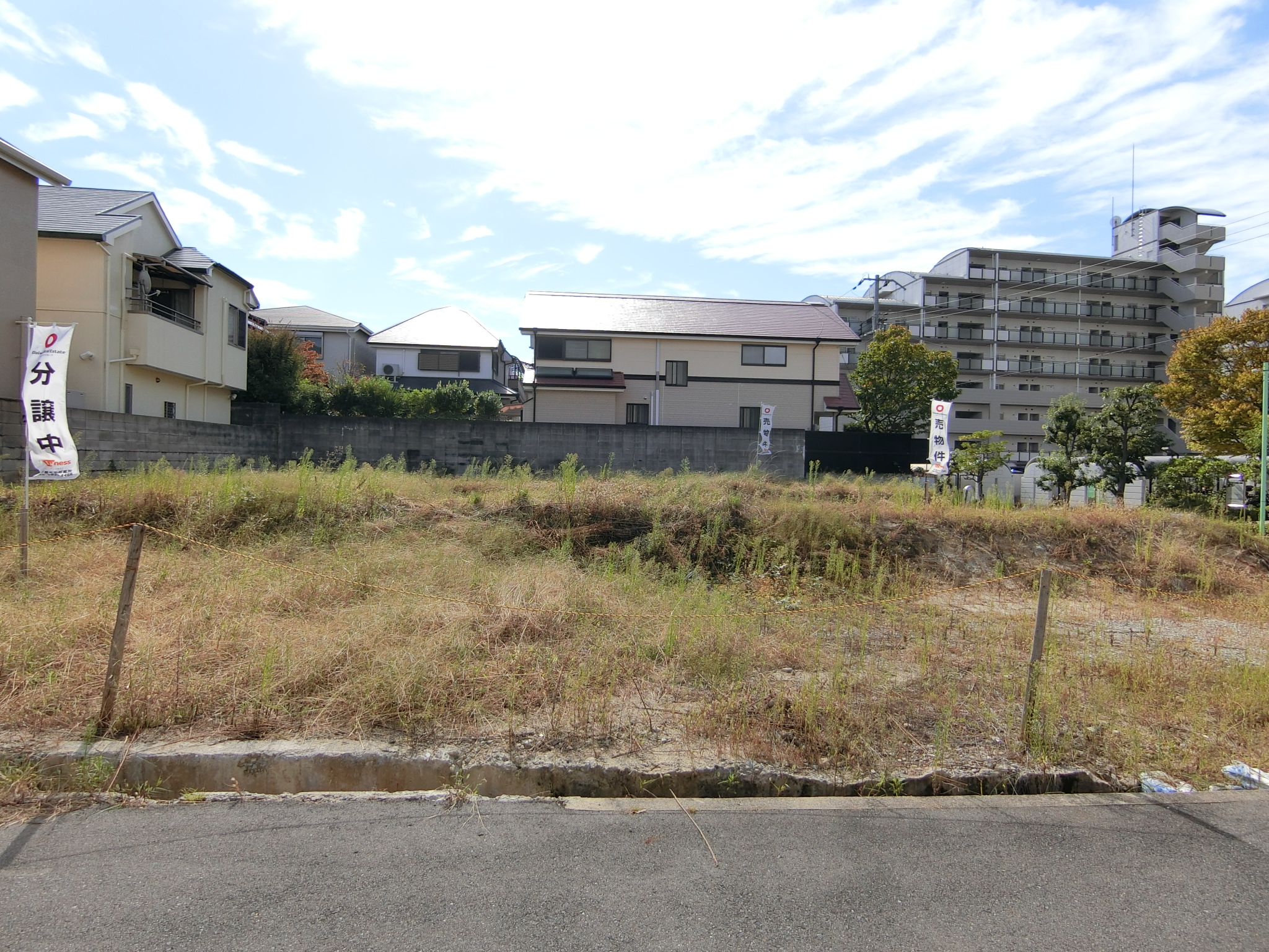 Ｂ号地外観：現況更地(外観)